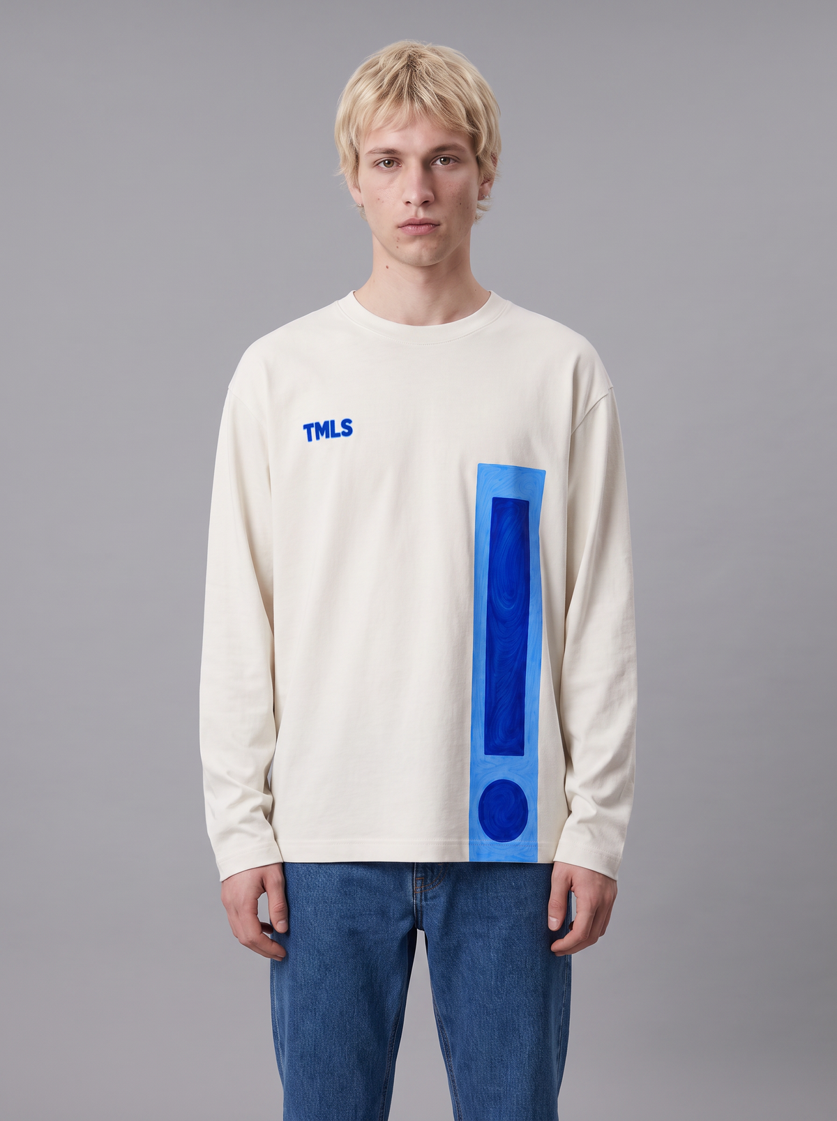 Art broken white Longsleeve Timeless